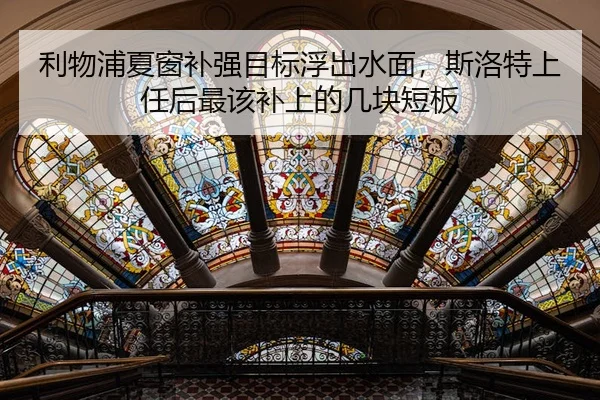 利物浦夏窗补强目标浮出水面，斯洛特上任后最该补上的几块短板